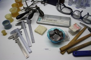 Preview: Dentallabor Restposten - Diverse Werkzeuge + Materialien # 1805