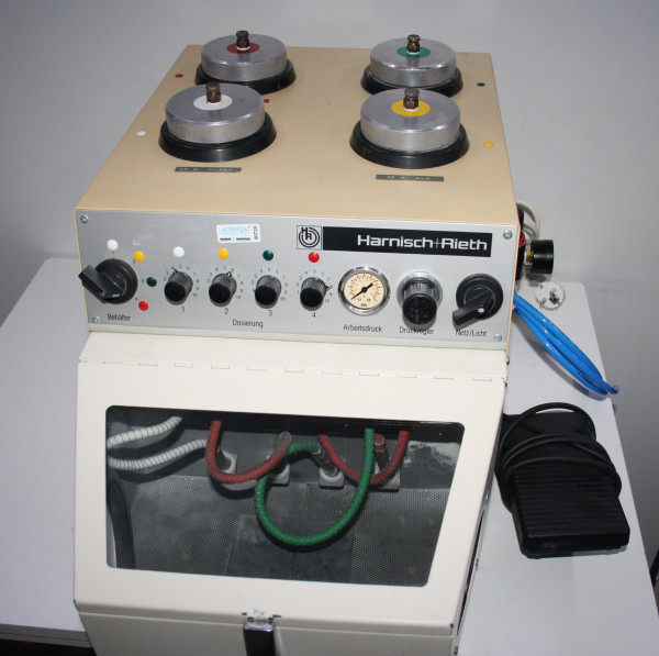 Preview: HARNISCH + RIETH 4-Kammer-Sandstrahler / Sandstrahlgerät Typ PG 360/4 # 00720