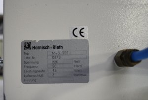 Preview: HARNISCH + RIETH Umlaufstrahler Typ M-S 355 # 00786