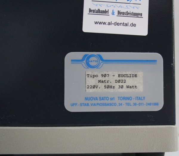 Preview: SATO Euclide Laser-Pinbohrgerät Typ Tipo 907 # 01665