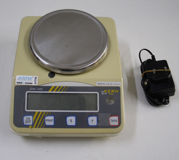 Preview: KERN Goldwaage / Präzisionswaage Typ EW 600-2M # 01756