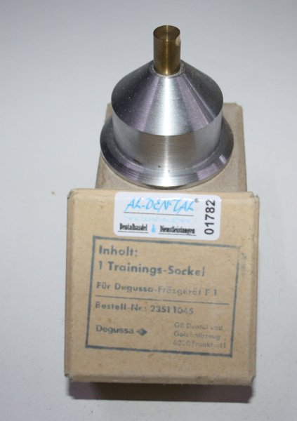 Preview: DEGUSSA Fräsgerät-Zubehör - Trainingssockel für Fräsgerät F 1 # 01782