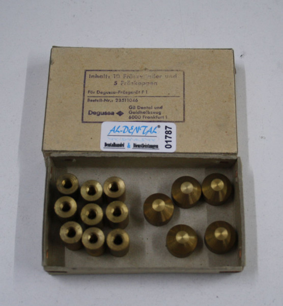 Preview: Degussa Fräszylinder + Fräskappen # 01787