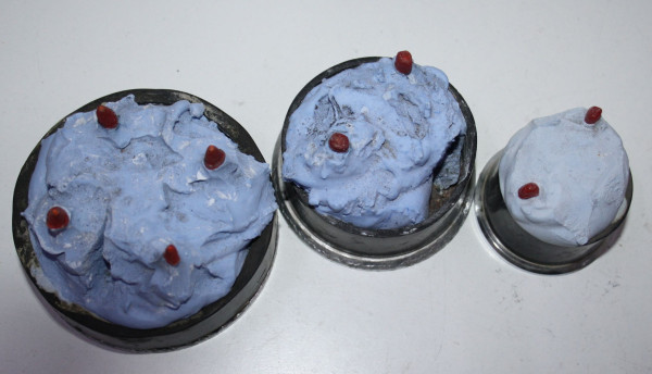 Preview: Aufgipsteller - 3 Stück, verschiedene Größen # 01817