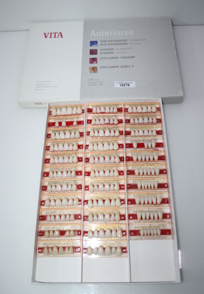 Preview: VITA Anteriores / VITA Physiodens Kunststoff-Frontzähne 3-D-Master # 10279