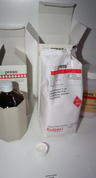Preview: Dentallabor-Restposten Kaltpolymerisier-Set Palapress tc. #0925