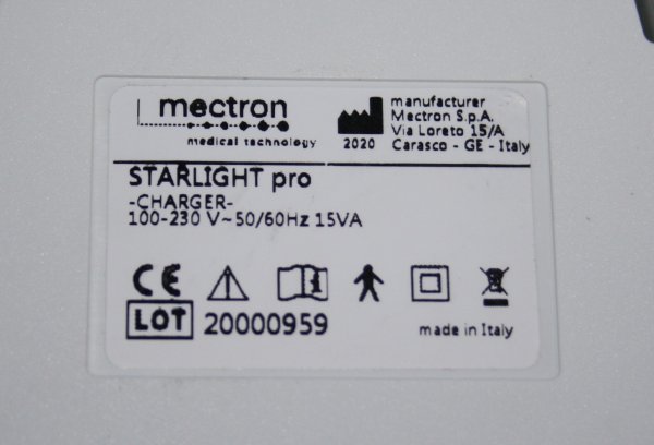 Preview: MECTRON Polymerisationslampe Typ Starlight pro Weiß  # 01158