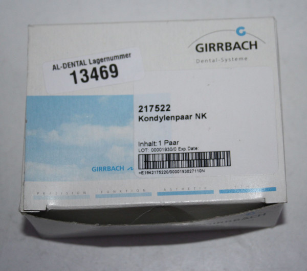 Preview: GIRRBACH DENTAL Artex NK Kondylenpaar # 13469