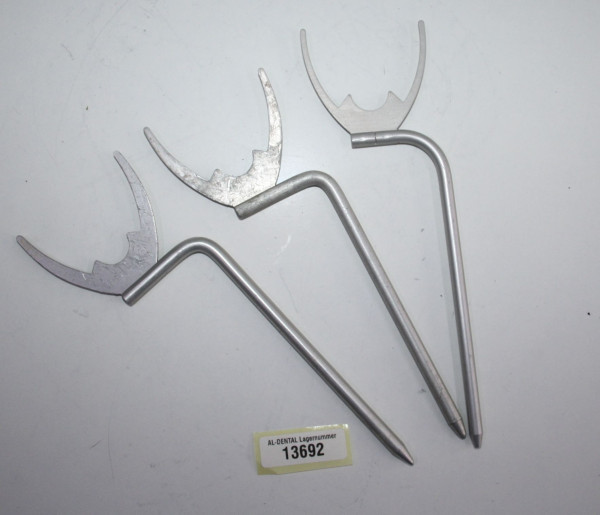 Preview: 3 x Dental Bißgabel # 13692