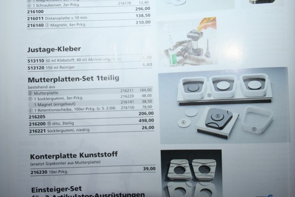 Preview: AMANN GIRRBACH Splitex Mutterplatten-Set - 3-teilig # 13860