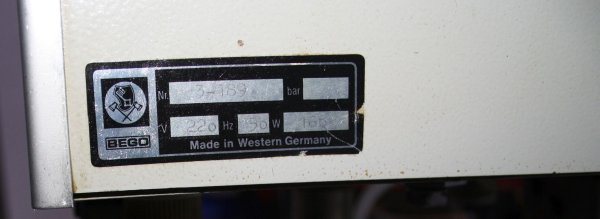 Preview: BEGO Vakuumanmischgreät Typ Motova # 14549