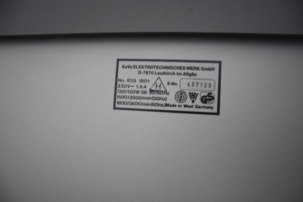 Preview: KaVo Poliereinheit - Standgerät # 14612