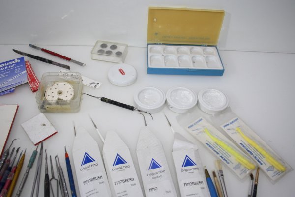 Preview: Dentallabor-Restposten - diverse Werkzeuge für die Zahntechnik # 10489