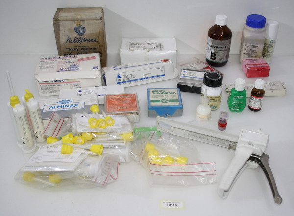 Preview: Dentallabor-Restposten diverse Verbrauchsmaterialien # 10516