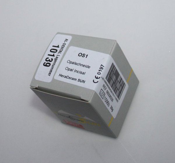 Preview: HERAEUS HeraCeram Sun Keramikmassen /Dentalkeramik Opalschneide OS 1 # 10139
