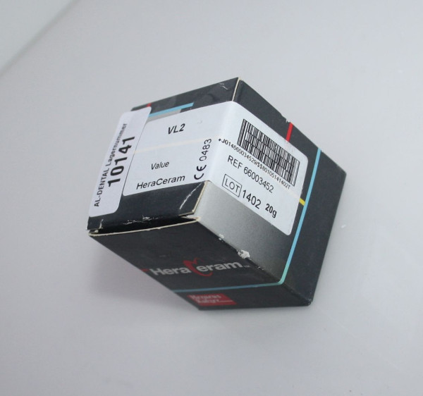 Preview: HERAEUS HeraCeram Keramikmassen / Dentalkeramik Value VL2 # 10141