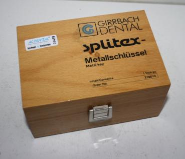 GIRRBACH-Dental Splitex-Metallschlüssel  # 01459