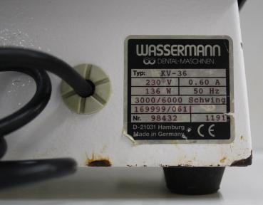 WASSERMANN Rüttler Typ KV-26 # 01868