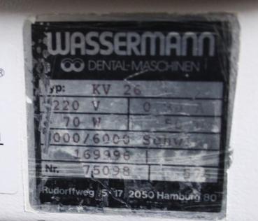 WASSERMANN Rüttler Typ KV-26 # 01868