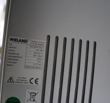 Wieland AGC Micro Vision Galvanogerät # 01880