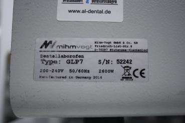 MIHM-VOGT Vorwärmofen M 1 Typ KM 1 incl. Gebläse # 01907