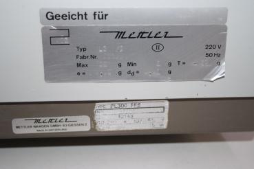 Goldwaage/Digitalwaage Mettler PL 300 # 11960