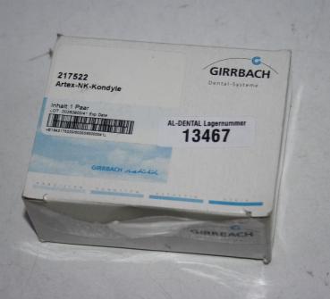 GIRRBACH DENTAL Artex NK Kondylenpaar # 13467