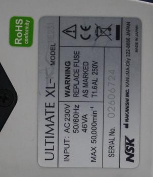 NSK Knieanlasser / Technikmaschine Typ Ultimate XL-K # 14665