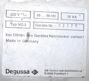 Degussa Vermessungsgerät VG 3  # 4249