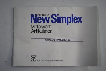 Preview: DeTrey Artikulator Typ Simplex - OVP # 7940
