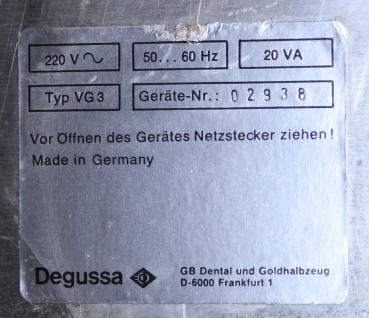 Degussa Vermessungsgerät VG 3  # 4083