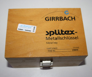 Preview: GIRRBACH-Dental Splitex-Metallschlüssel  # 01046