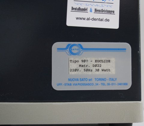 SATO Euclide Laser-Pinbohrgerät Typ Tipo 907 # 01665