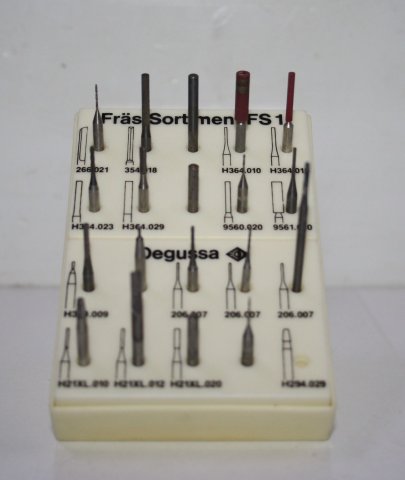 Preview: DEGUSSA Fräs-Sortiment FS 1 # 01773