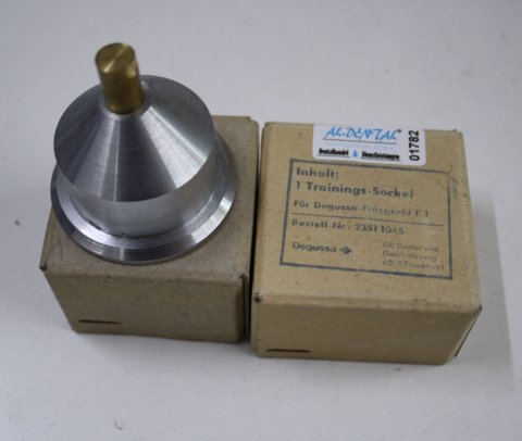 Preview: DEGUSSA Fräsgerät-Zubehör - Trainingssockel für Fräsgerät F 1 # 01782