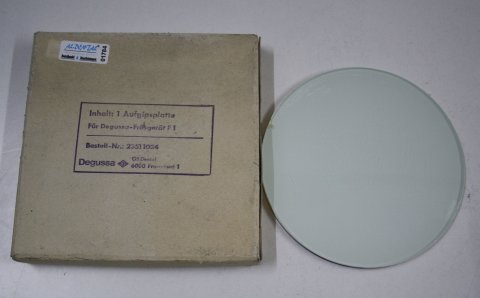 Preview: DEGUSSA Aufgipsplatte für Fräsgerät F 1 # 01784
