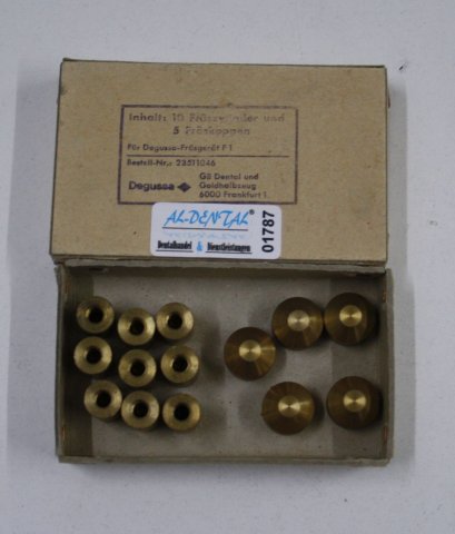 Preview: Degussa Fräszylinder + Fräskappen # 01787