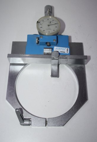 Preview: DEGUSSA Vorschubschlitten + Messuhr + Einspannvorrichtung # 01809