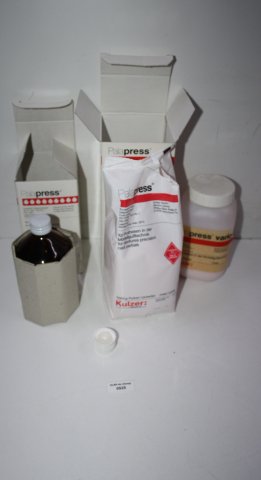 Preview: Dentallabor-Restposten Kaltpolymerisier-Set Palapress tc. #0925