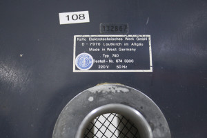 KaVo Schnellschleifer Typ 740 # 01126