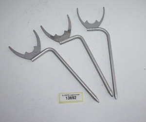 Preview: 3 x Dental Bißgabel # 13692