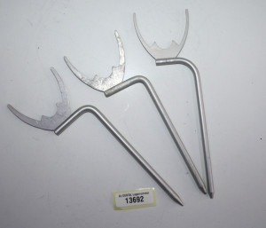 Preview: 3 x Dental Bißgabel # 13692