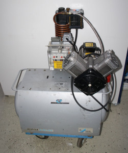 Preview: DÜRR DENTAL Kompressor Silver Airline DUO-TANDEM Typ 4151-51 # 14429