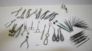 Preview: Restposten Zahnarzt-Instrumente, Bestecke, Pinzetten, Zangen etc. # 3589
