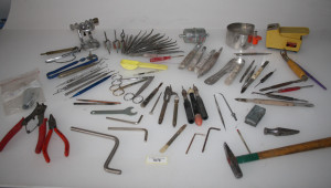 Diverse Werkzeuge + Zubehör für die Zahntechnik # 7078