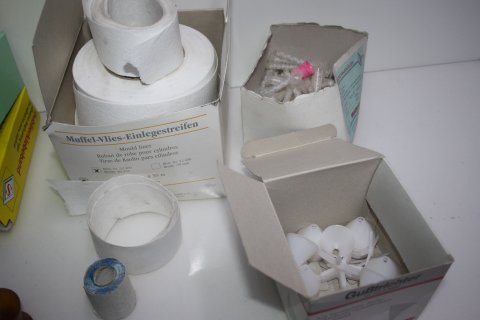 Dentallabor-Restposten diverse Verbrauchsmaterialien # 10228