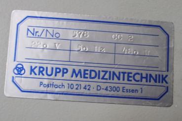 KRUPP Flammenguß-Schleuder Centrocast # 2718