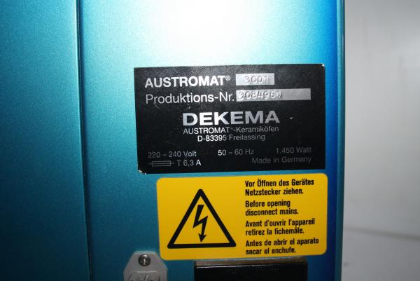 Keramikofen Dekema Austromat 3001 # 00566