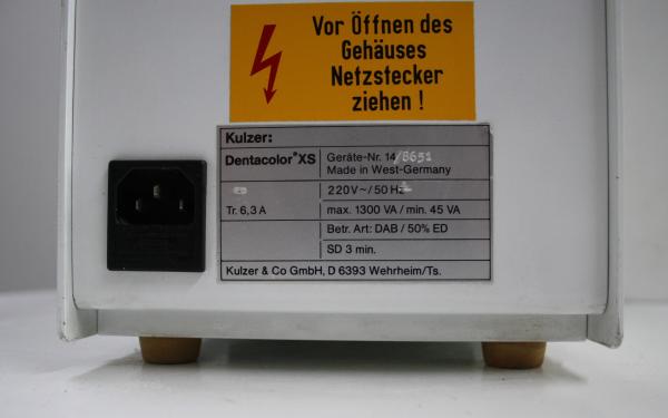 Hochleistungs-Lichtpolymerisationsgerät Dentacolor XS Kulzer # 00743