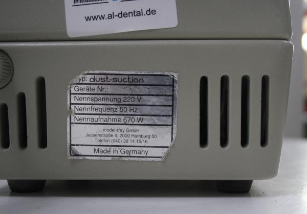 Model-tray dust-suction - Absaugung für Modellsäge # 00875